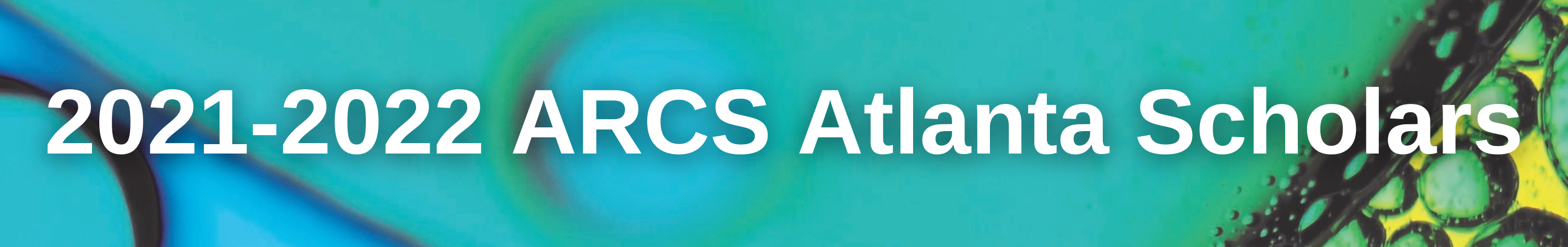 2021-2022 ARCS Atlanta Scholars