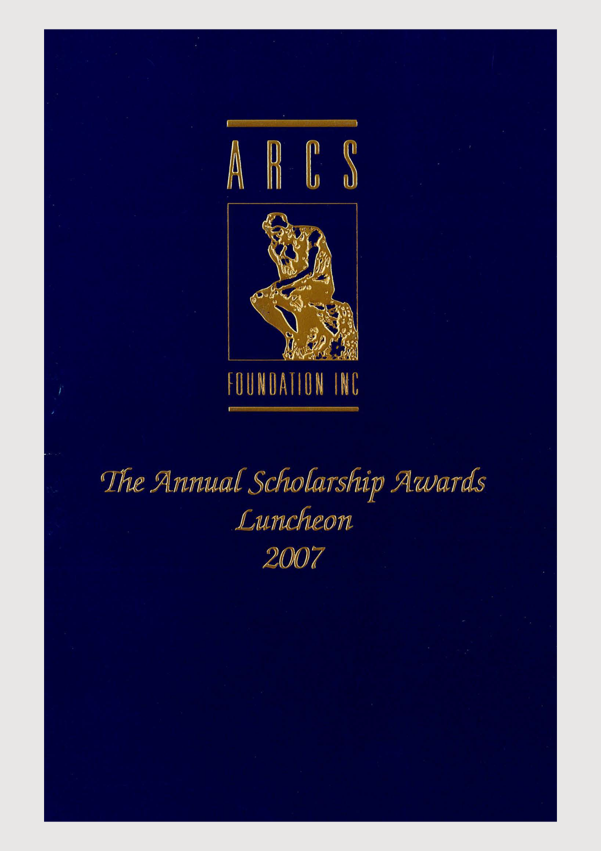 Scholar Yearbook – 2007