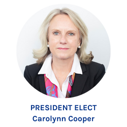 President Elect Carolyn Cooper